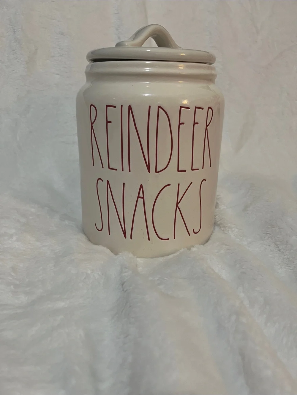 Rae Dunn Medium Holiday Cannister